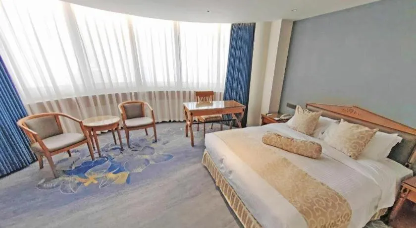 Bed in Wuhan Asia Hotel