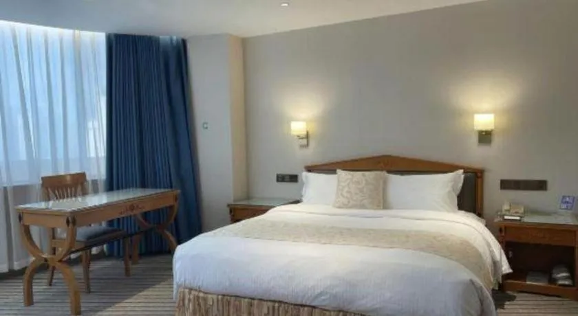 Bed in Wuhan Asia Hotel