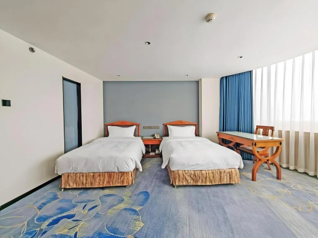 Bed in Wuhan Asia Hotel