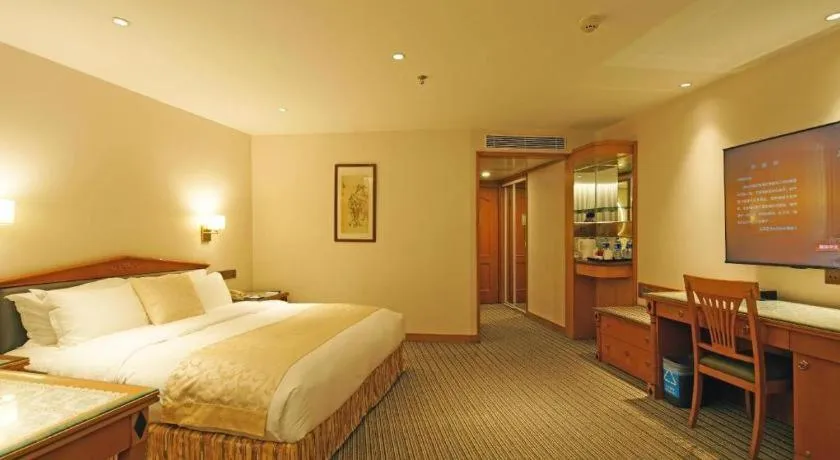 Bed in Wuhan Asia Hotel