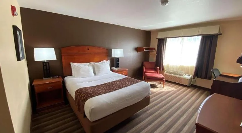 Bed in Best Western Manhattan Inn