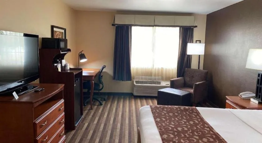 Bed in Best Western Manhattan Inn