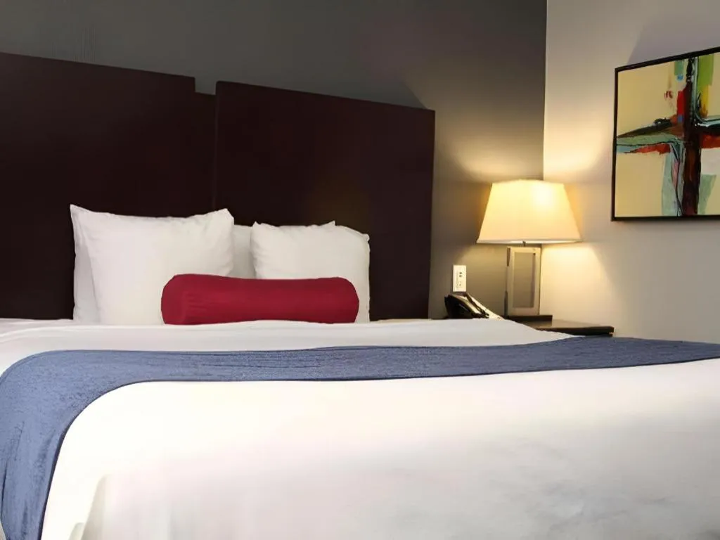 Bed in Best Western Plus Olathe Hotel