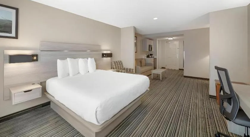 Bed in Best Western Plus Twin View Inn & Suites