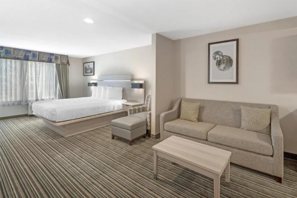 Bed in Best Western Plus Twin View Inn & Suites