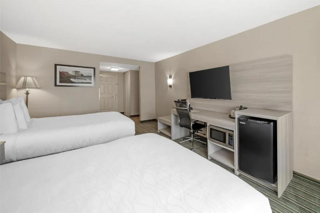 Bed in Best Western Plus Twin View Inn & Suites