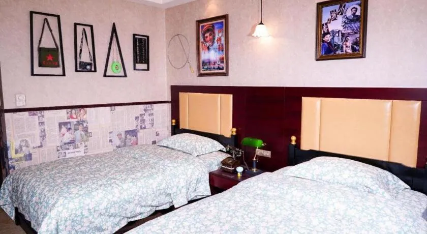 Bed in Changsha Huatian Hotel