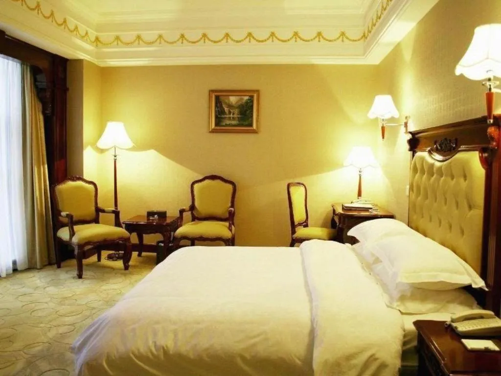 Bed in Changsha Mingchen International Hotel