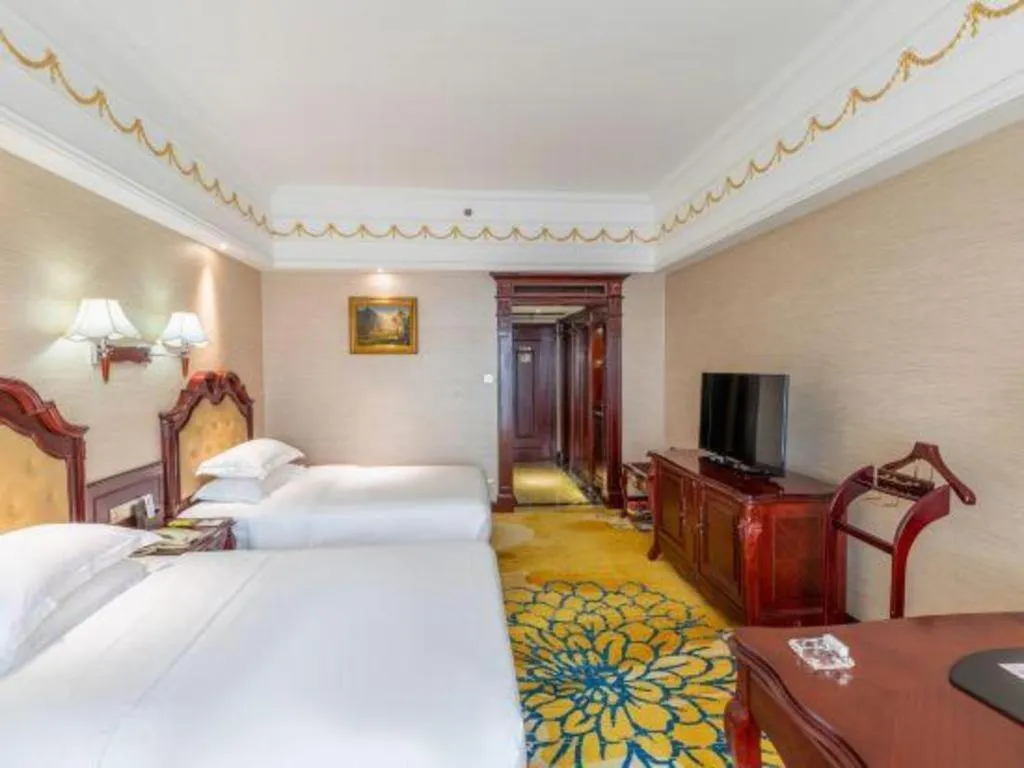 Bed in Changsha Mingchen International Hotel