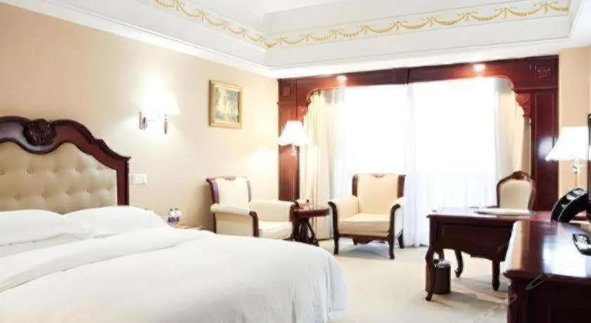 Bed in Changsha Mingchen International Hotel