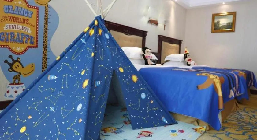 Bed in Changsha Mingchen International Hotel