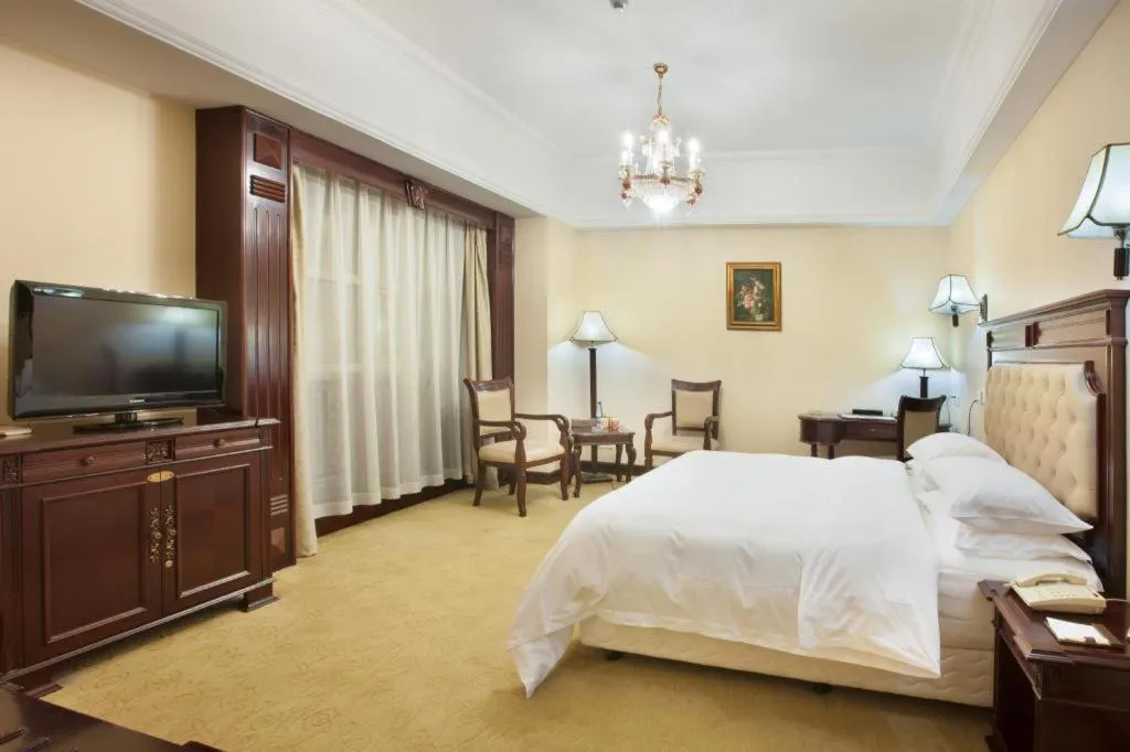 Bed in Changsha Mingchen International Hotel