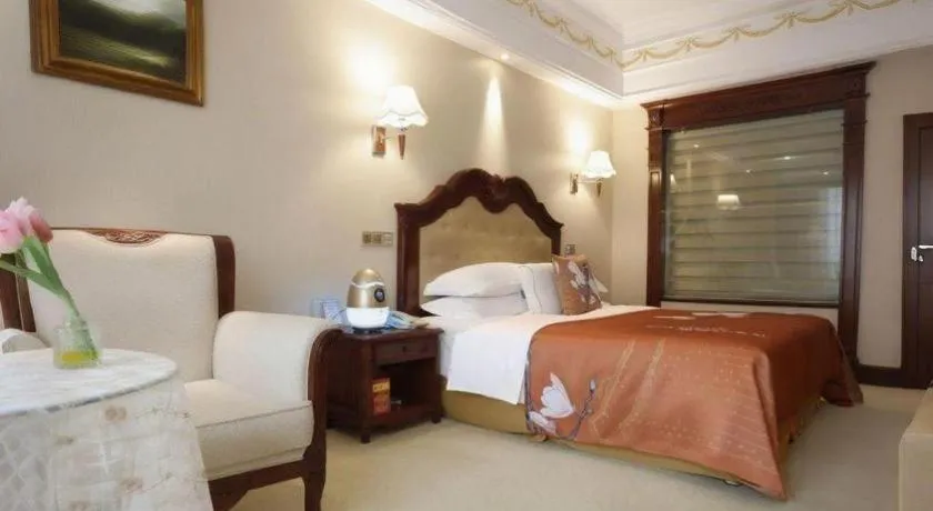 Bed in Changsha Mingchen International Hotel