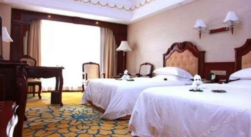 Bed in Changsha Mingchen International Hotel