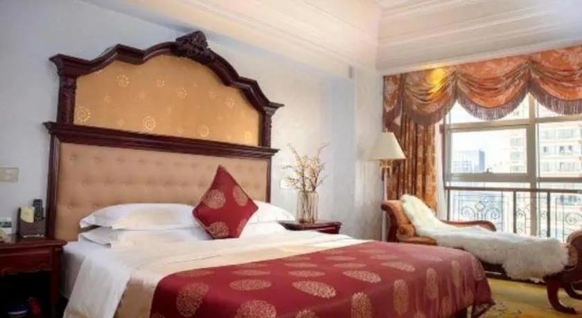 Bed in Changsha Mingchen International Hotel