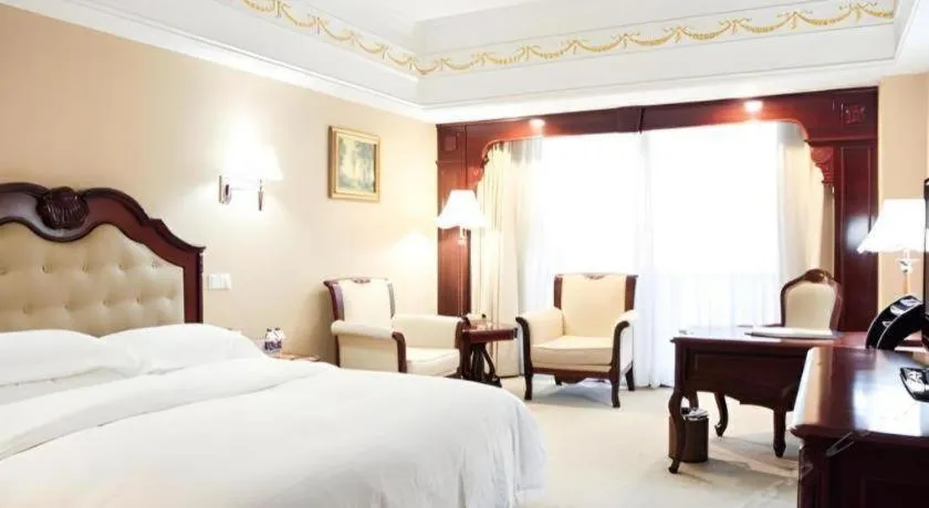 Bed in Changsha Mingchen International Hotel