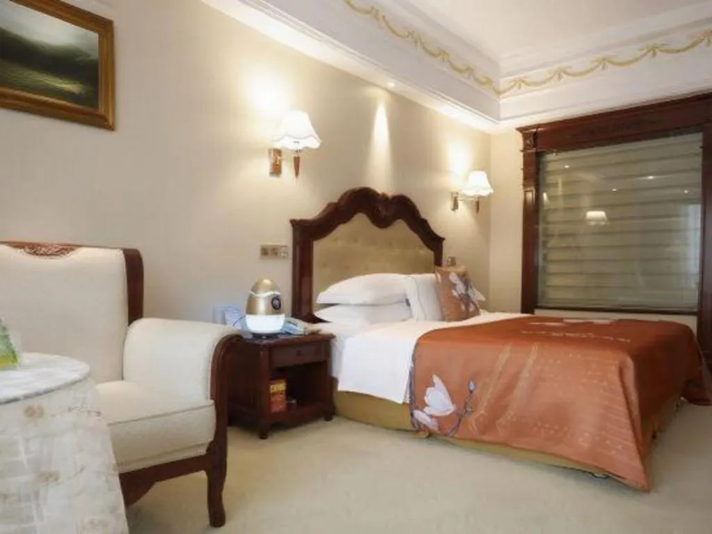 Bed in Changsha Mingchen International Hotel