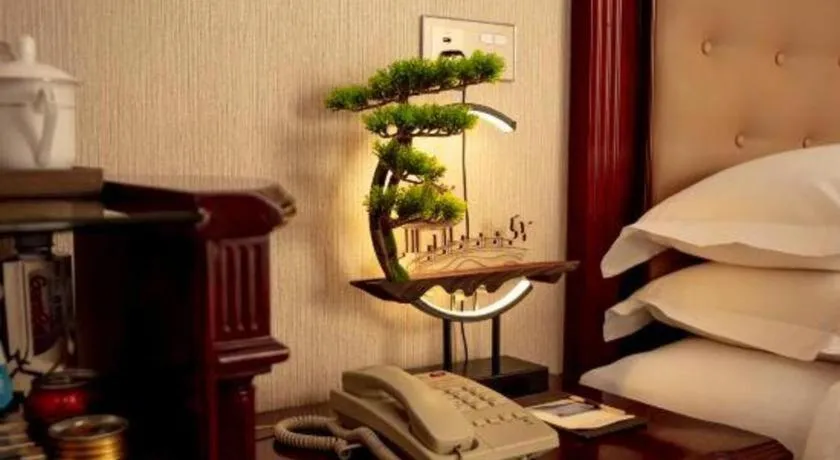 Bed in Changsha Mingchen International Hotel