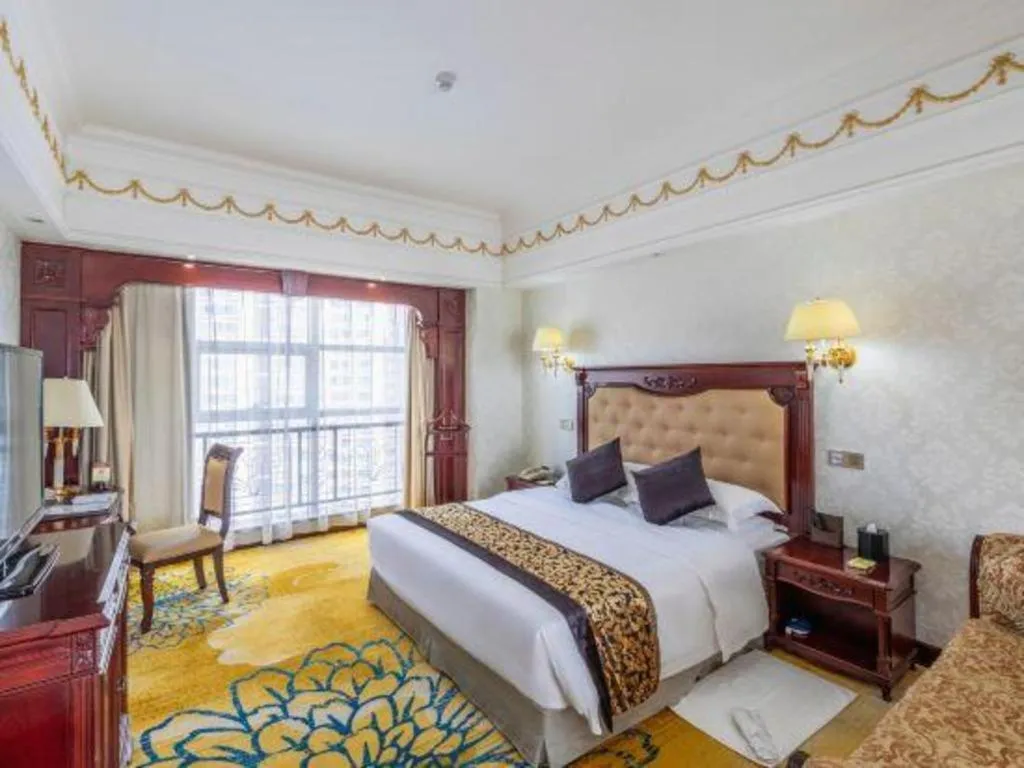 Bed in Changsha Mingchen International Hotel