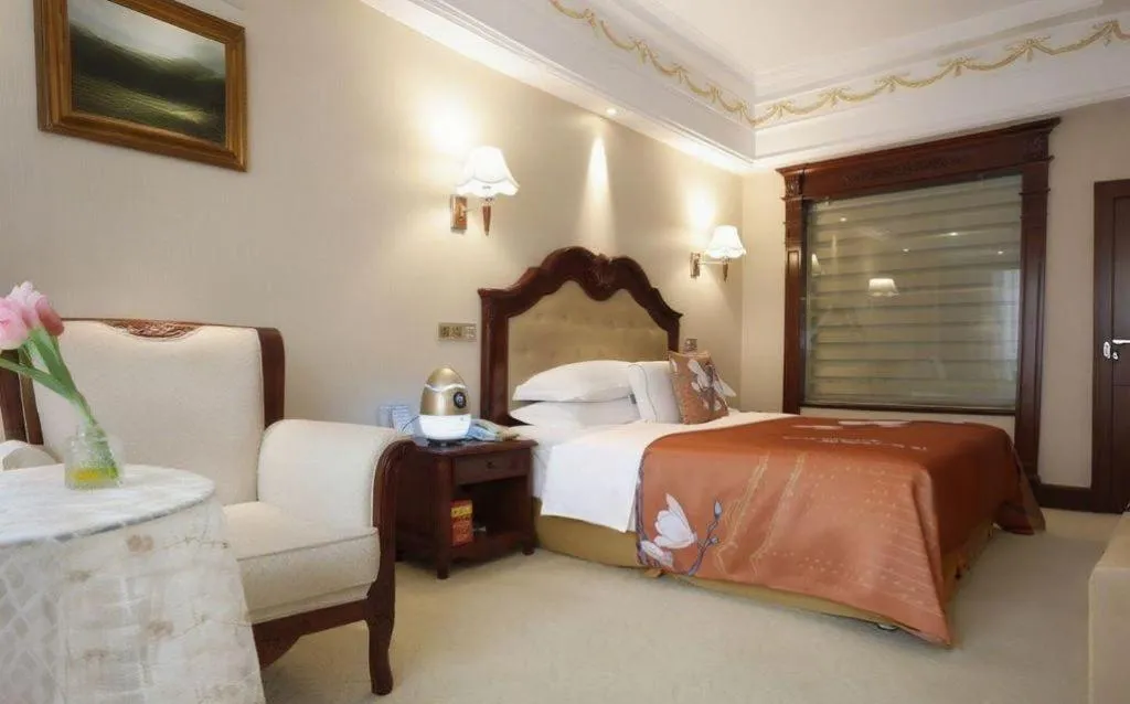 Bed in Changsha Mingchen International Hotel