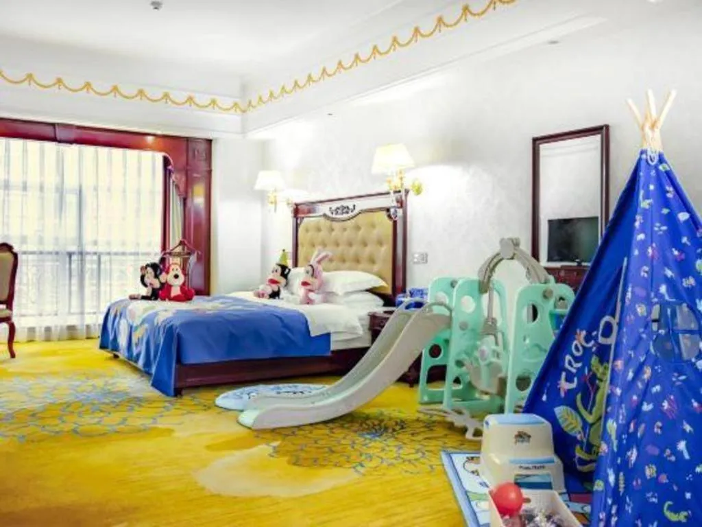 Bed in Changsha Mingchen International Hotel