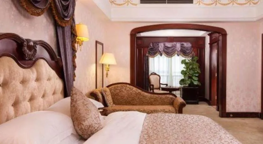 Bed in Changsha Mingchen International Hotel