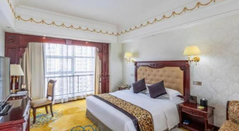 Bed in Changsha Mingchen International Hotel