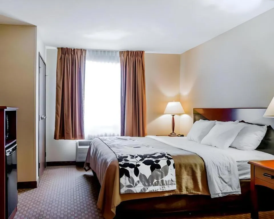 Bed in Rodeway Inn & Suites Salina South