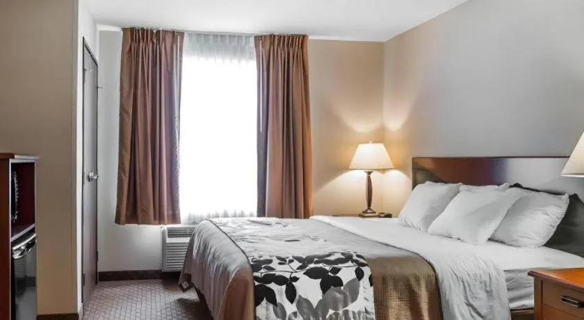 Bed in Rodeway Inn & Suites Salina South