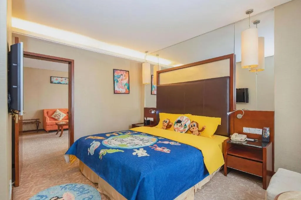 Bed in Changsha Xiaoxiang Huatian Hotel