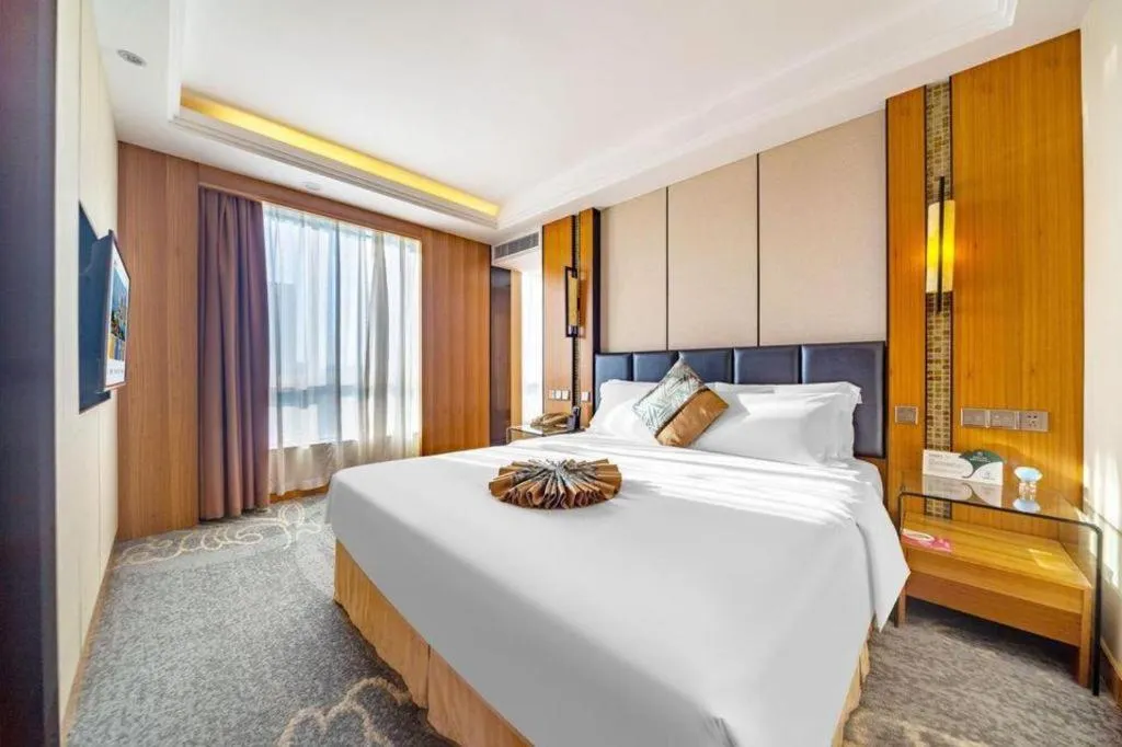 Bed in Changsha Xiaoxiang Huatian Hotel