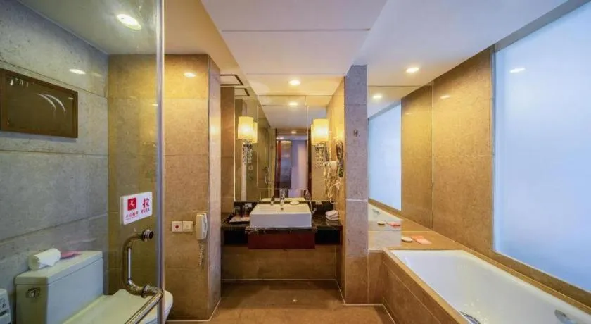 Bed in Changsha Xiaoxiang Huatian Hotel