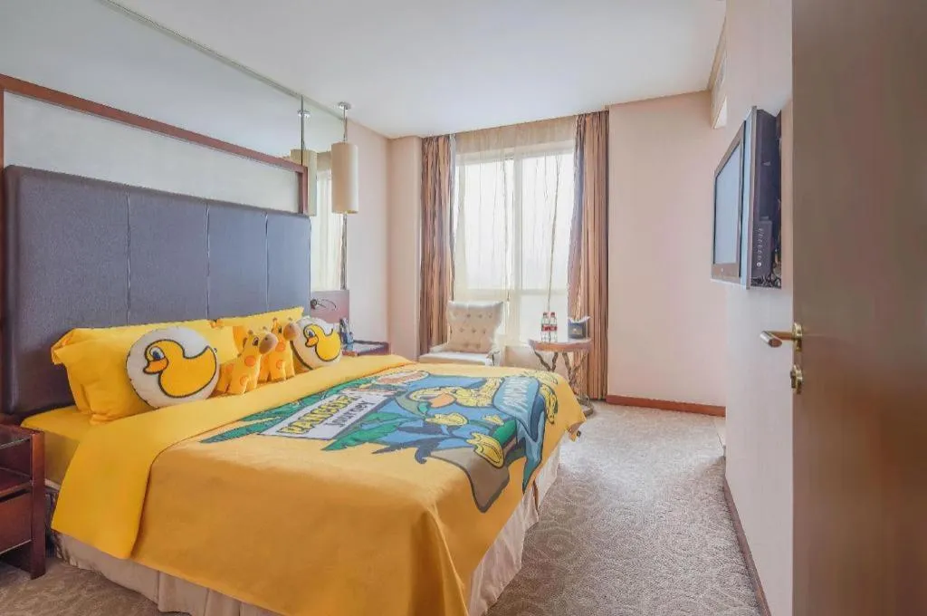 Bed in Changsha Xiaoxiang Huatian Hotel