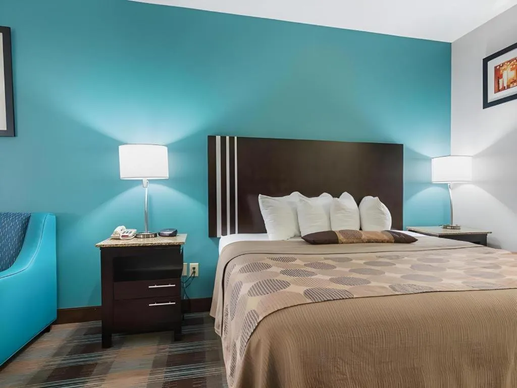 Bed in Best Western Plus DeRidder Inn and Suites