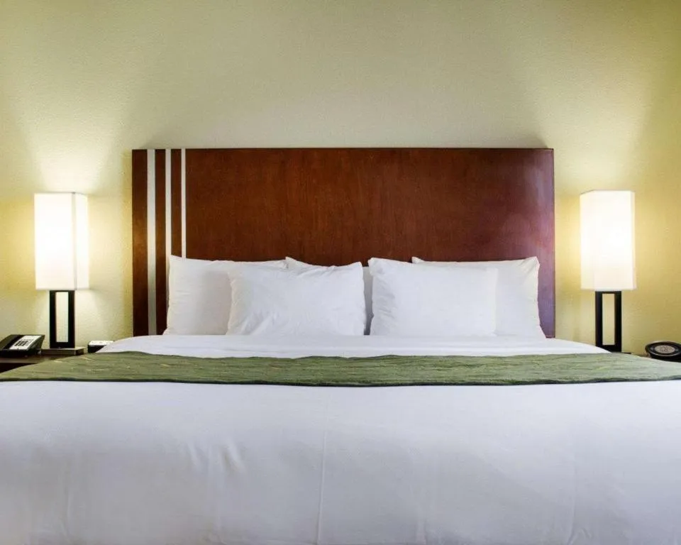 Bed in Comfort Suites Greenwood