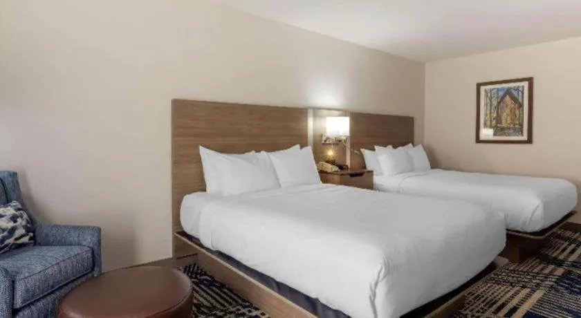 Bed in Comfort Inn & Suites Hot Springs Midtown