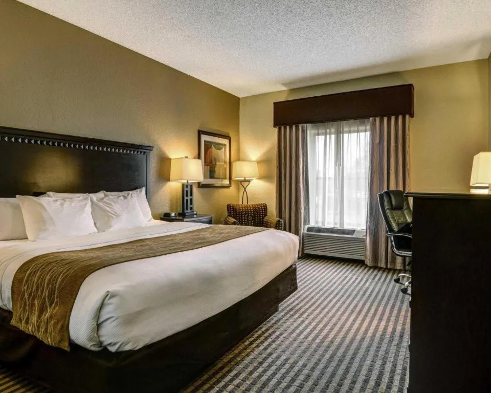 Bed in Comfort Inn & Suites Hot Springs Midtown