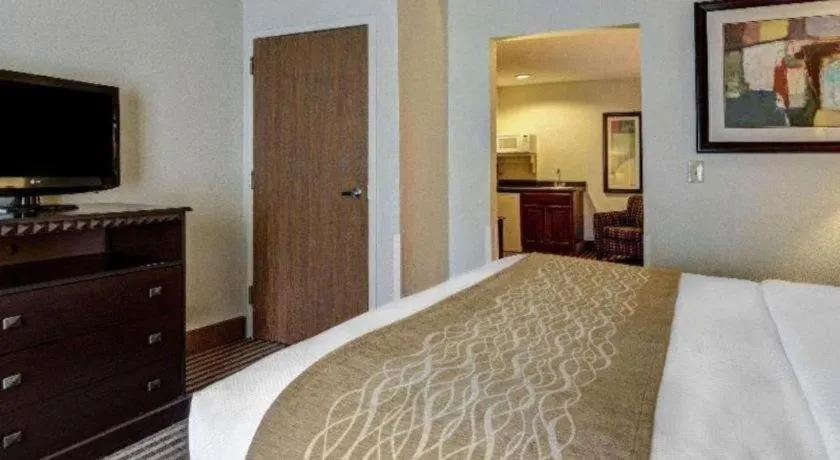 Bed in Comfort Inn & Suites Hot Springs Midtown