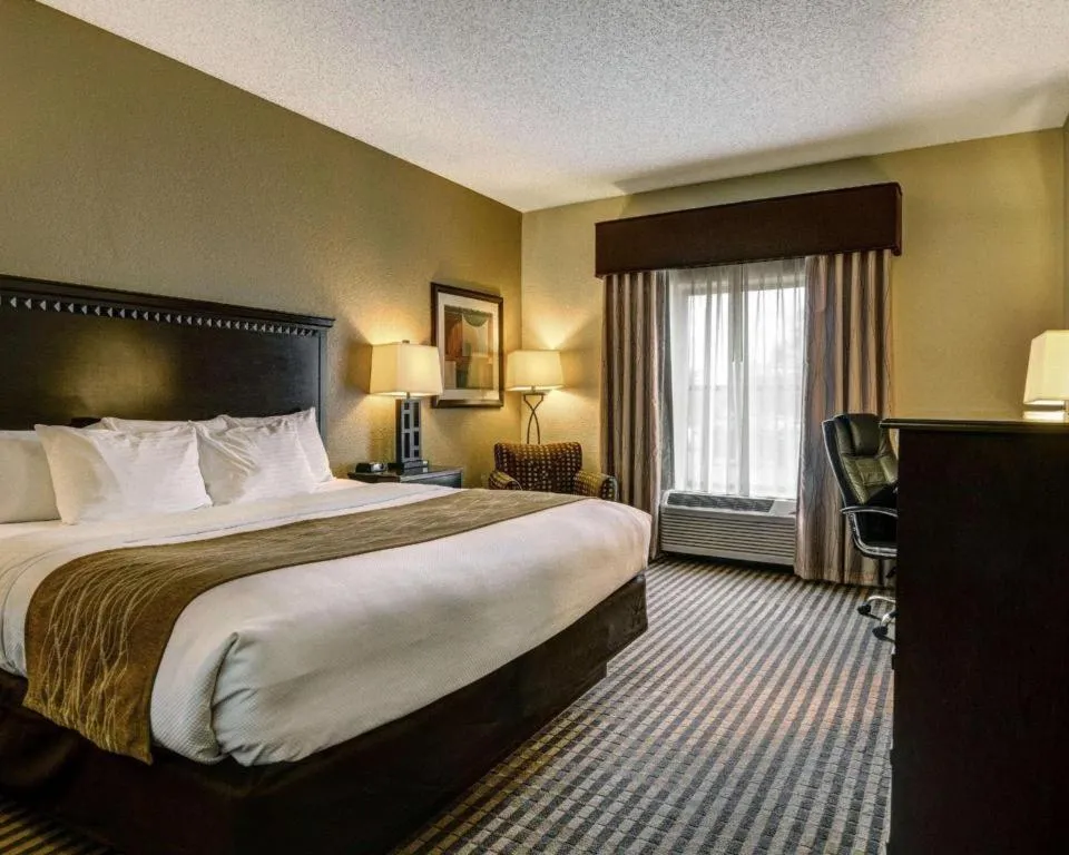 Bed in Comfort Inn & Suites Hot Springs Midtown