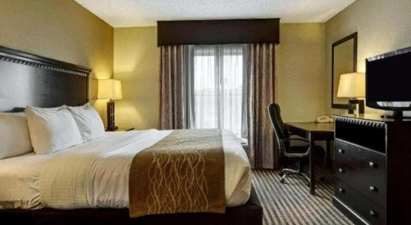 Bed in Comfort Inn & Suites Hot Springs Midtown
