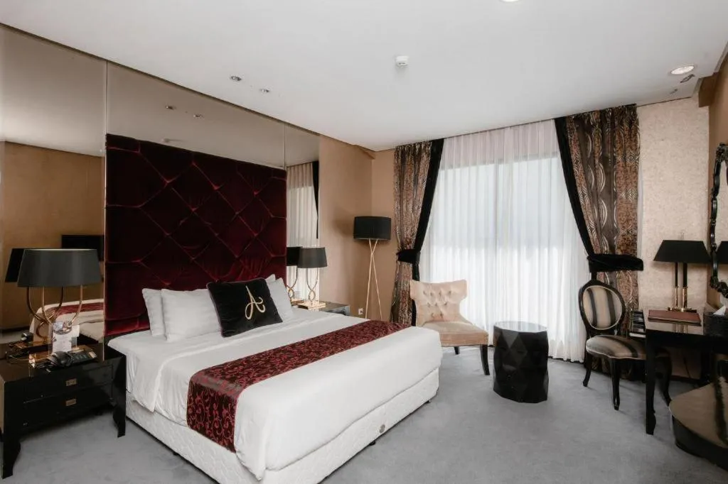 Bed in Amaroossa Bandung hotel