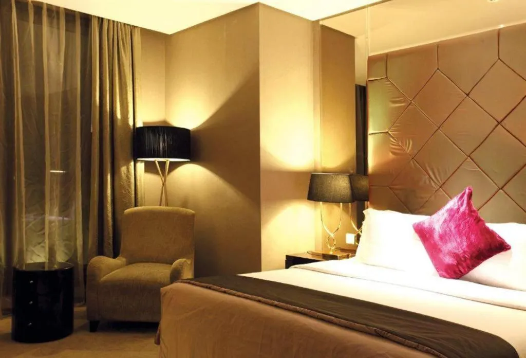 Bed in Amaroossa Bandung hotel