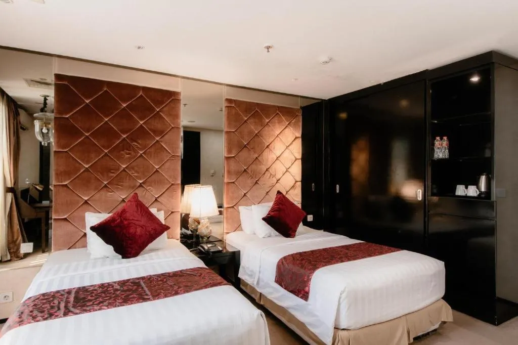 Bed in Amaroossa Bandung hotel