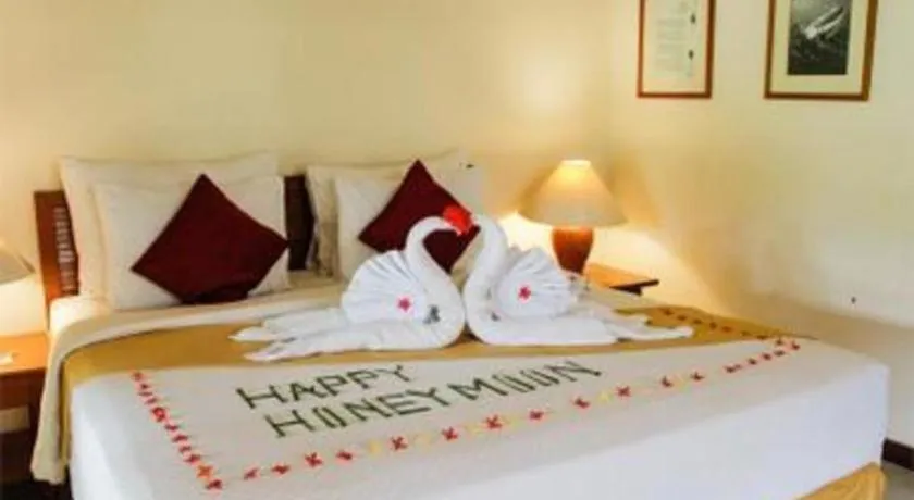 Bed in Tanjung Lesung Beach Hotel