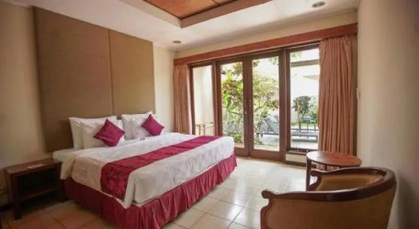 Bed in Tanjung Lesung Beach Hotel