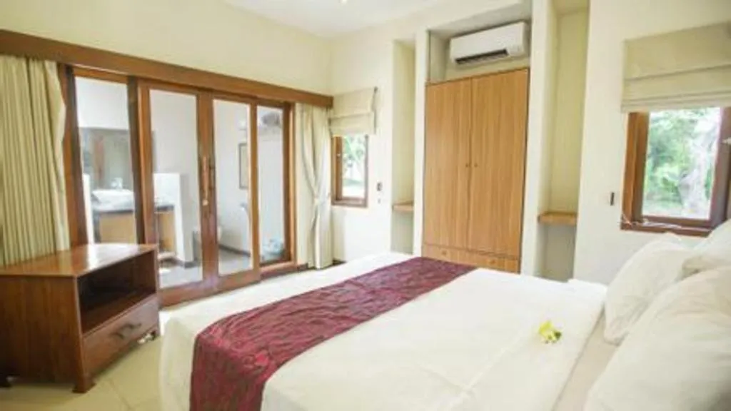 Bed in Tanjung Lesung Beach Hotel