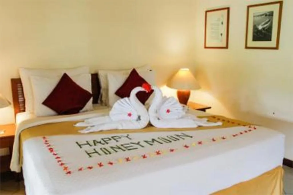 Bed in Tanjung Lesung Beach Hotel