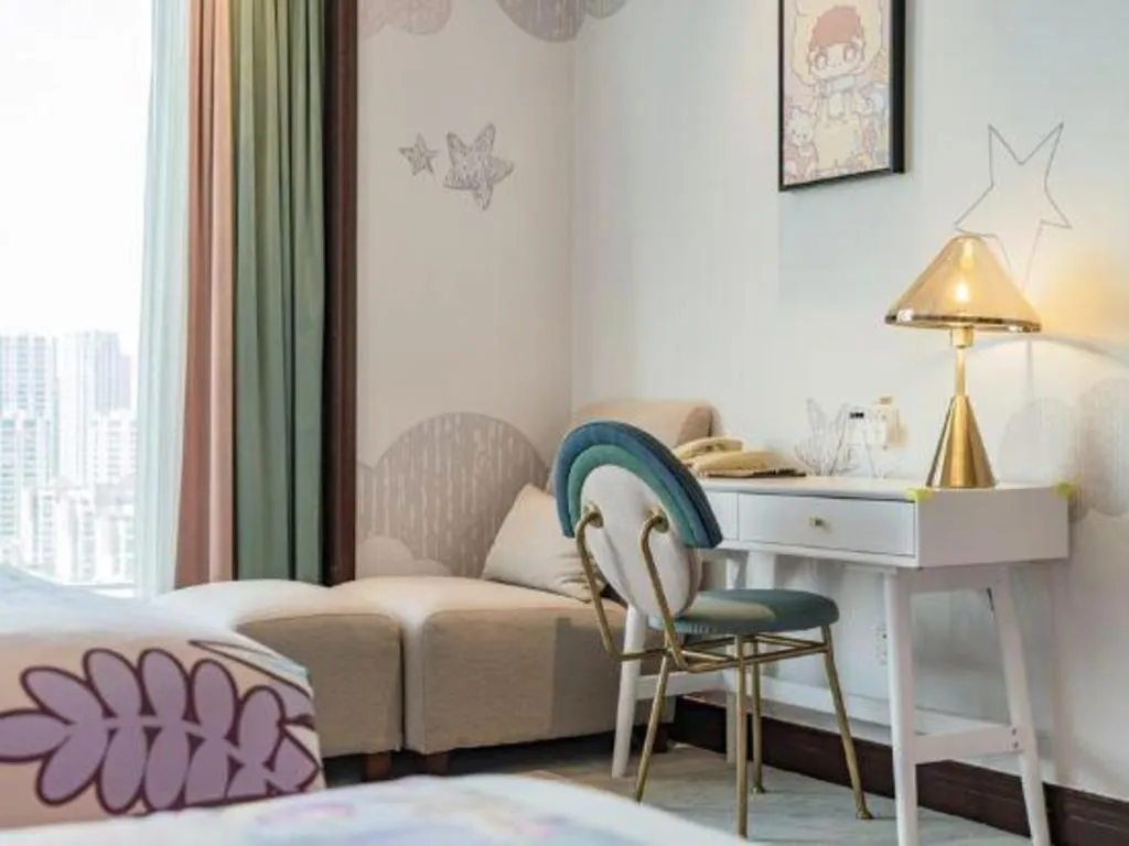 Bed in New Century Grand Hotel Zhuji Yaojiang