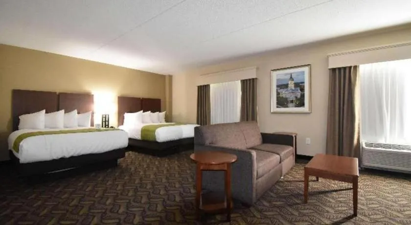 Bed in Best Western Athens