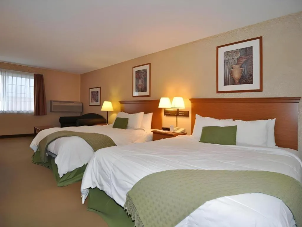 Bed in Best Western Rama Inn